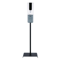 Hotel Emporium Automatic Hand Sanitizer Stand Dispenser, Gray