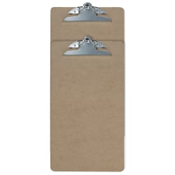Office Depot® Brand Legal Size Wood Clipboards, 9" x 15-1/2", 100% Recycled Wood, Pack Of 2 Clipboards