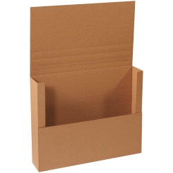 Partners Brand Jumbo Mailers, 30" x 24" x 6", Kraft, Bundle Of 20 Mailers