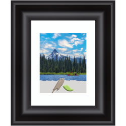 Amanti Art Grand Picture Frame, Opening Size 17" x 20" (Matted To 11" x 14"), Black