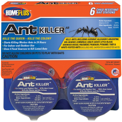 Home Plus® Ant Killer Bait Stations With Abamectin B1, 4 Oz, Blue, Pack Of 6 Stations