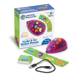 Learning Resources Code N Go Mouse Single, Rechargeable