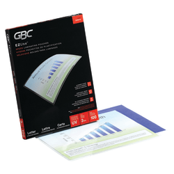 Swingline GBC EZUse Laminating Pouches, Letter Size, 3 Mil, Clear