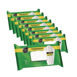 Sani Professional® Degreasing Multi-Surface Wipes, 1-Ply, 11.5 x 10, 75, Floral Scent, White, Wipes/Pack, 9 Packs/Carton