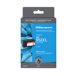 Office Depot® Remanufactured Black High-Yield Ink Cartridge Replacement For HP 952XL