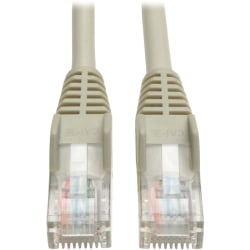 Tripp Lite 150ft Cat5e Cat5 Snagless Molded Patch Cable RJ45 M/M Gray 150' - 150ft - 2 x RJ-45 Male - Gray