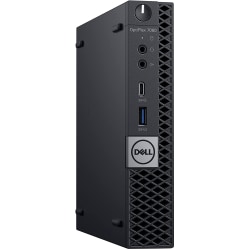 Dell™ 7060-MICRO Refurbished Desktop PC, Intel® Core™ i7, 16GB Memory, 512GB Solid State Drive, Windows® 10, OD1-21816
