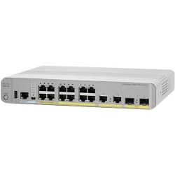 Cisco 3560CX-12PC-S Layer 3 Switch - 12 Ports - Manageable - 10/100/1000Base-T, 1000Base-X - 3 Layer Supported - 2 SFP Slots - PoE Ports - Desktop, Rack-mountable, Rail-mountable - Lifetime Limited Warranty