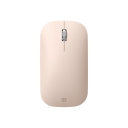 Microsoft Surface Mobile Mouse - Mouse - optical - 3 buttons - wireless - Bluetooth 4.2 - sandstone