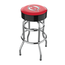 Imperial NHL Backless Swivel Bar Stool, New Jersey Devils
