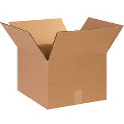 Office Depot® Brand Heavy-Duty Boxes, 10"H x 14"W x 14"D, Kraft, Pack Of 25