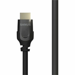 SANUS Premium High Speed HDMI Cable 5 Meter (In-Wall Rated) - 16.40 ft HDMI A/V Cable for Audio/Video Device, Blu-ray Player, Home Theater System, Gaming Console, HDTV, Projector, TV, Display - First End: 1 x HDMI Audio/Video - Male