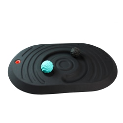 Floortex® AFS-TEX® Active Standing Platform with Foot Roller Balls, Black