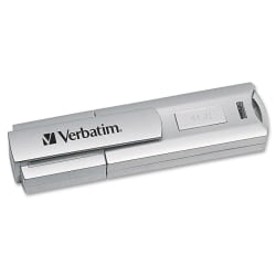 Verbatim 4GB Store 'n' Go Corporate Secure 96713 USB 2.0 Flash Drive - 4 GB - USB 2.0 - Lifetime Warranty