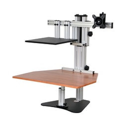 Ergo Desktop Hybrid Kangaroo MDF Desktop, Cherry, EDHKCHEFA