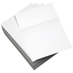 Lettermark Punched And Perforated Copier And Printer Paper, Letter Size (8 1/2" x 11"), 2500 Sheets Total, 24 lb, 92  (U.S.) Brightness, White, 500 Sheets Per Ream, Case Of 5 Reams