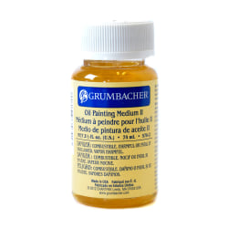 Grumbacher Oil Painting Medium II Paint Mediums, 2.5 Oz, Pack Of 2