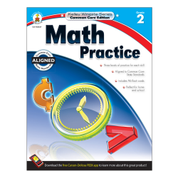 Carson-Dellosa Kelley Wingate Math Practice Workbook, Grade 2