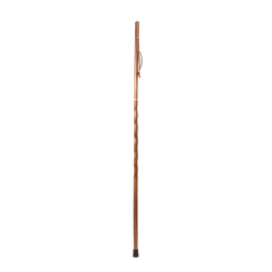 Brazos Walking Sticks™ Traveler's Collapsible Twisted Oak Walking Stick, 55", Tan