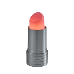 Adesso Simplee LED Lipstick Lamp, Adjustable, 12"H, Pink Shade/Silver Base