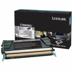 Lexmark High Yield Laser Toner Cartridge - Black Pack - 12000 Pages
