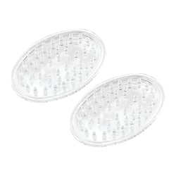Better Houseware Soap Holders/Savers, 3/4"H x 4-3/8"W x 3"D, Clear, Pack Of 2 Savers