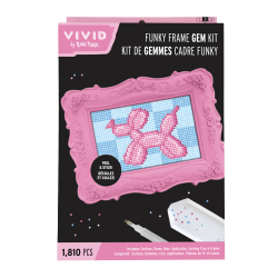 Vivid by Brea Reese® Funky Frame Gem Kit, Balloon Dog