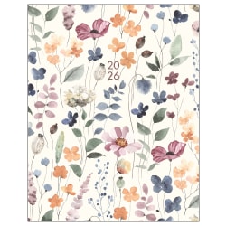 2026 Willow Creek Press Monthly Booklet Planner, 7-1/2" x 9-1/2", Garden Botanical, January To December, 57841