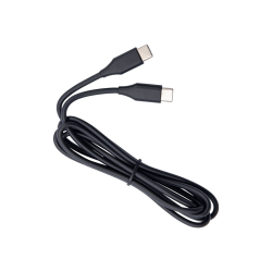 Jabra Evolve2 USB-C Data Transfer Cable - 3.94 ft USB-C Data Transfer Cable - First End: USB Type C - Second End: USB Type C - Black