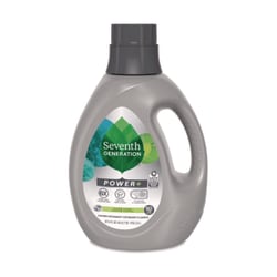 Seventh Generation® Power Plus Laundry Detergent, Fresh Scent, 87.5 oz Bottle, 4/Carton