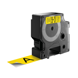 DYMO® D1 53718 Black-On-Yellow Tape, 1" x 23'