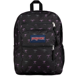 Jansport Big Student Backpack With 15" Laptop Pocket, 55% Recycled, Bad Bows