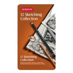 Derwent Sketching Pencil Collection, Set Of 12