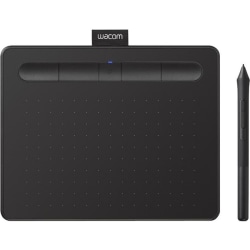 Wacom Intuos Wireless Graphics Drawing Tablet for Mac, PC, Chromebook & Android (small) with Software Included - Black - Graphics Tablet - 5.98" x 3.74" - 2540 lpi Wired/Wireless - Bluetooth - 4096 Pressure Level - Pen - PC, Mac - Black
