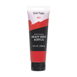 Brea Reese Professional Heavy-Body Acrylic Paint, 4 Oz, Red