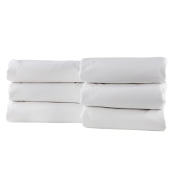 1888 Mills Suite Touch Twin Duvet Covers, 70" x 94", White, Pack Of 72 Covers