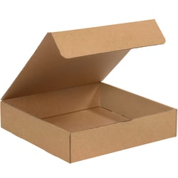 Partners Brand Literature Mailers, 12" x 12" x 3", Kraft, Pack Of 50