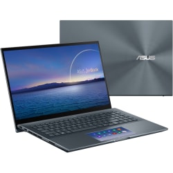 Asus ZenBook Pro 15 Laptop, 15.6" Screen, Intel® Core™ i7, 16GB Memory, 1TB Solid State Drive, Pine Gray, Windows® 10 Pro