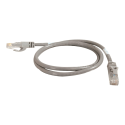 C2G 7ft Cat6 Snagless Unshielded (UTP) Network Crossover Patch Cable - Gray - Crossover cable - RJ-45 (M) to R - 27822