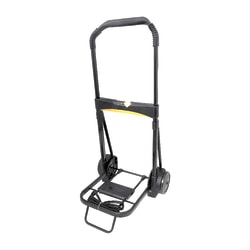 Kantek 200 Lb Capacity Ultra-Lite Folding Cart, 200 Lb Capacity, Black