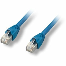 Comprehensive - Patch cable - RJ-45 (M) to RJ-45 (M) - 10 ft - STP - CAT 6a - molded, snagless, stranded - blue