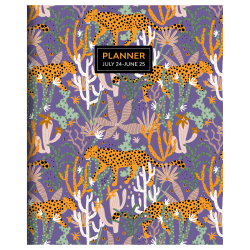 2024-2025 TF Publishing Large Monthly Planner, 11" x 9", Cats, July To June