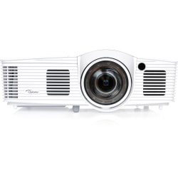 Optoma EH200ST Full 3D 1080p 3000 Lumen DLP Short Throw Projector with 20,000:1 Contrast Ratio and MHL Enabled - 1920 x 1080 - Ceiling, Front, Rear - 1080p - 5000 Hour Normal Mode - 6000 Hour Economy Mode - WUXGA - 20,000:1 - 3000 lm - HDMI - USB