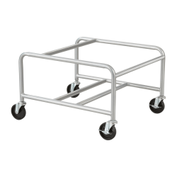 Safco® Veer Chair Cart For Sled-Base Stacking Chairs, Silver