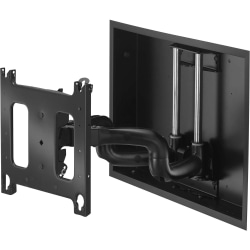 Chief Large 22" Extension Dual Arm Wall Mount - For Displays 42-86" - Black - 200lb