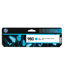 HP 980 Cyan Ink Cartridge, D8J07A