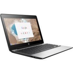 HP ChromeBook 11 G5 Refurbished Laptop, 11.6" Screen, Intel® Celeron N3050, 4GB Memory, 16GB Flash Memory, ChromeOS