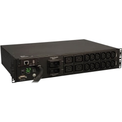 Tripp Lite PDU Monitored 230V 7.4kW 32A 12 C13; 4 C19 IEC-309 Horizontal 2U - 4 x IEC 60320 C19, 12 x IEC 60320 C13 - 7.30 kVA - 2U - Horizontal Rackmount"