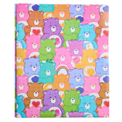 Innovative Designs Licensed Poly Folder, 3 Prongs, 2-Pockets, 11.62" x 9.5", Care Bears, Quantity 1