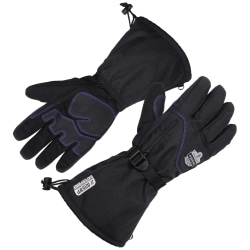 Ergodyne ProFlex 825WP Thermal Waterproof Winter Work Gloves, 2X, Black